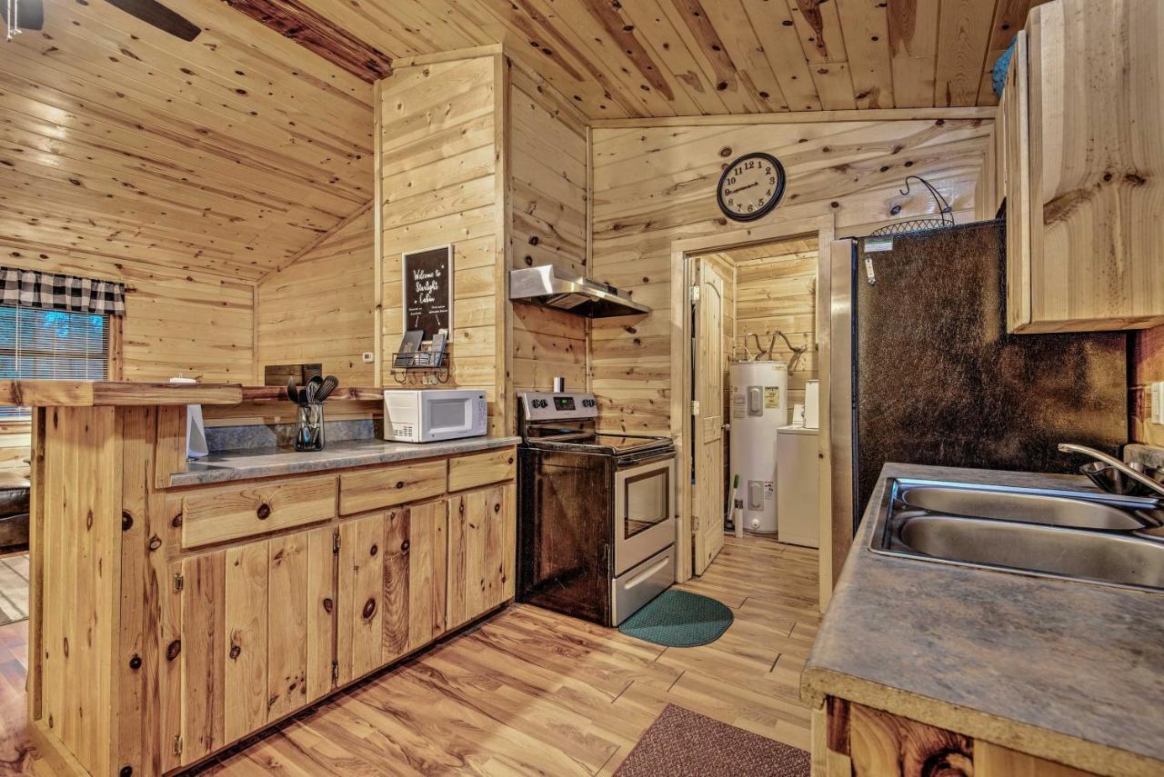 Broken Bow Starlight Cabin With Private Hot Tub! מראה חיצוני תמונה